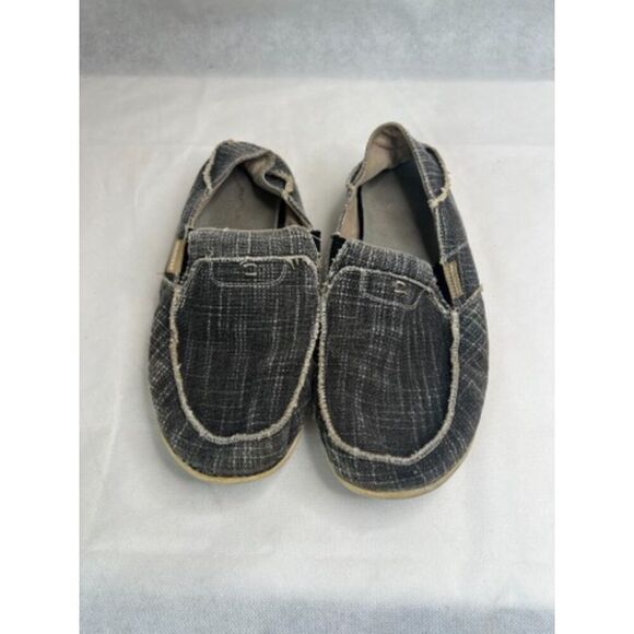 Geckoman Slip On Gray Canvas Loafer Flat Mens Size 12 - Picture 8 of 8
